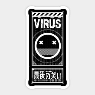 Last Laugh Virus Sticker